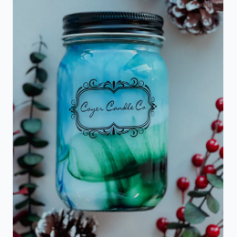 16 oz Pint Jar - Frozen Lake