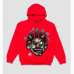 Men's Demon Print Hoody - 2 Color Options